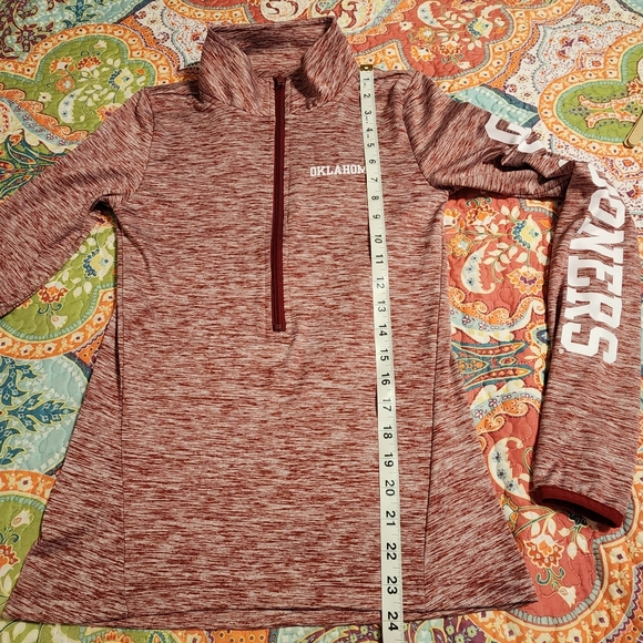 Victoria's Secret PINK Ultimate Collection  OU Oklahoma Sooners Top - Picture 3 of 7